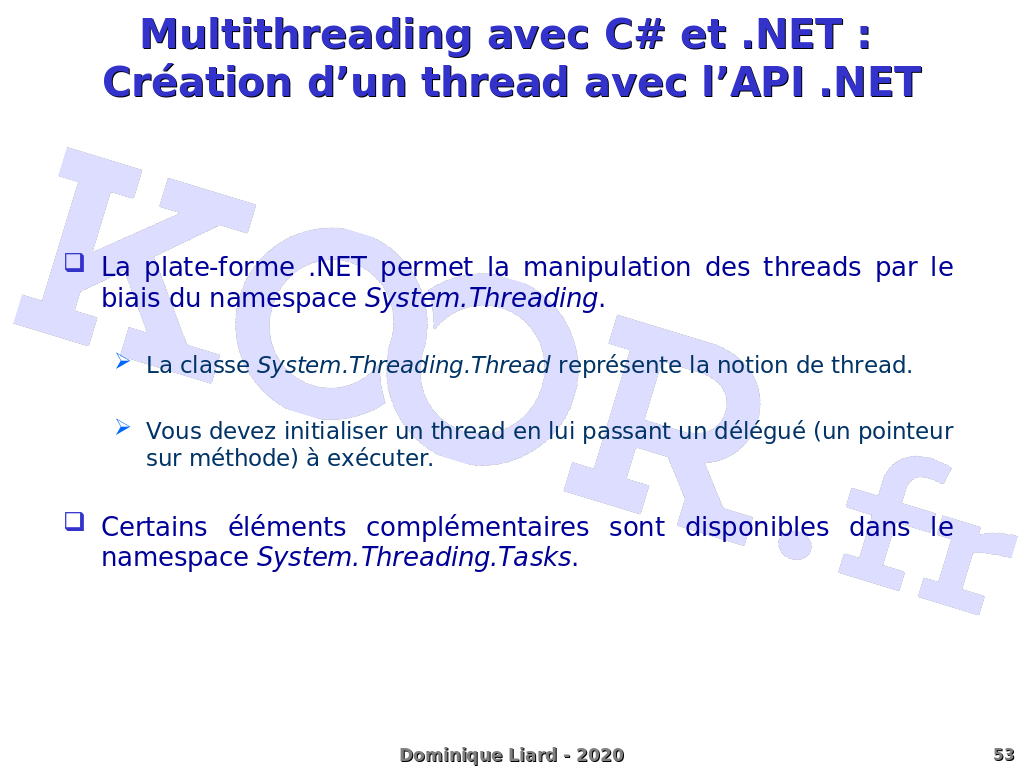 Programmation C Concepts avancés Multithreading avec C et