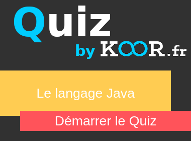 Test/QCM de connaissances sur les langages de programmation - Java ...