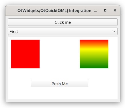 Intégration d'un composant QML dans une application avec l'approche QtWidgets